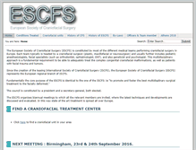 Tablet Screenshot of escfs.org